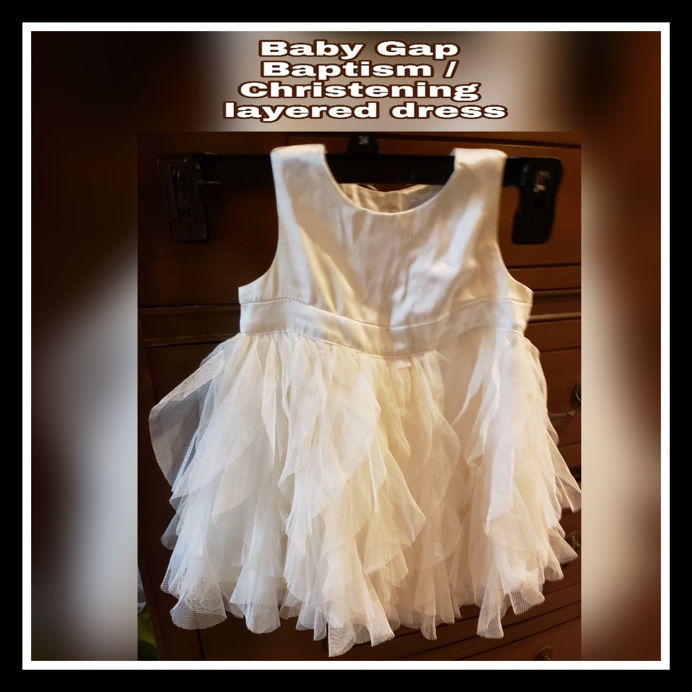 BABY GAP DRESS 0-3 Mo Adorable - Picture 4 of 7